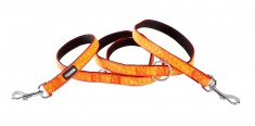 Reflective Switch Leash for Dogs (orange)